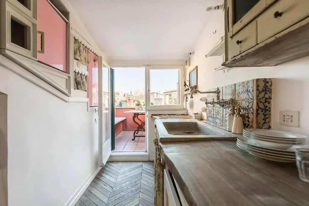 Scala Lovely Terrace Apartment Rome
